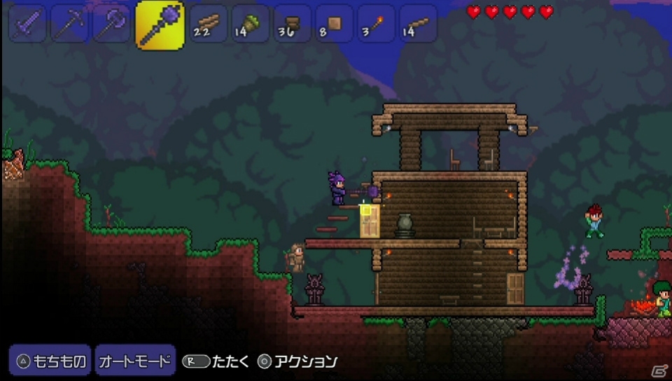 PS Vita版「テラリア」の発売日が2014年2月6日に決定―PS Vitaならではの新機能や追加要素を紹介の画像21