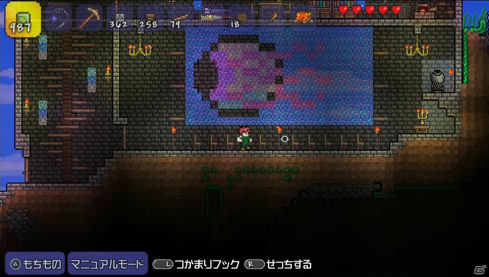 PS Vita版「テラリア」の発売日が2014年2月6日に決定―PS Vitaならではの新機能や追加要素を紹介の画像34