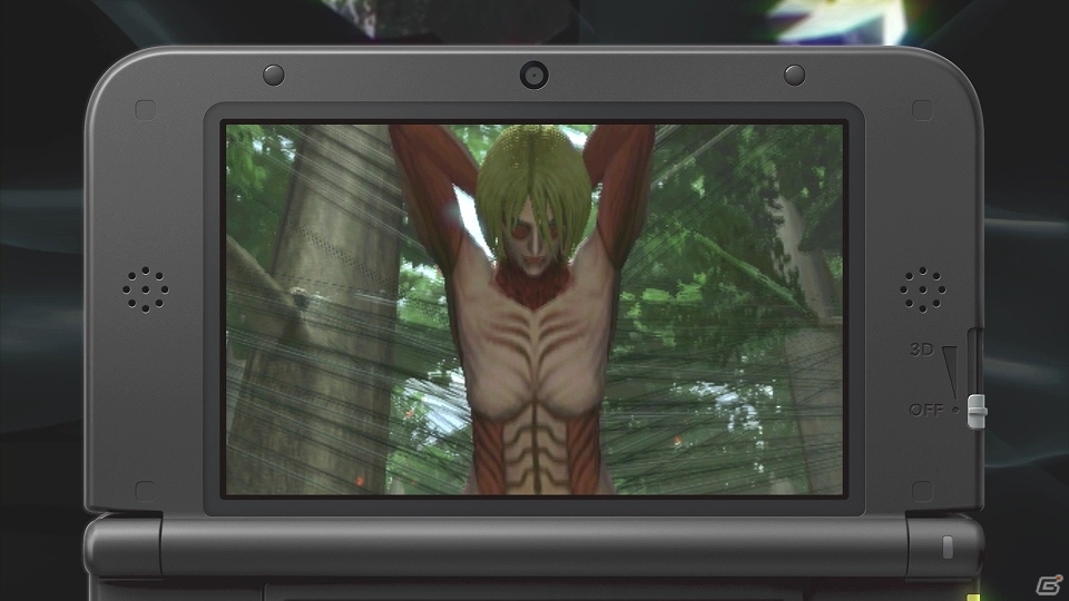 3DS「進撃の巨人～人類最後の翼～」公式サイトにてエレンやミカサのセリフと共にゲームを紹介しているCM映像が公開の画像4