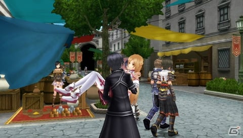 PS Vita「ソードアート・オンライン ―ホロウ・フラグメント―」パートナーと一緒に擬似的に8人で楽しめるマルチプレイが登場！キャラクター目線で楽しめる主観モードもの画像17