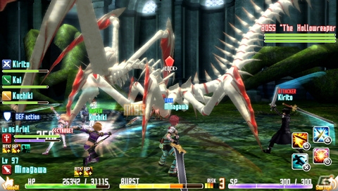 PS Vita「ソードアート・オンライン ―ホロウ・フラグメント―」パートナーと一緒に擬似的に8人で楽しめるマルチプレイが登場！キャラクター目線で楽しめる主観モードもの画像41