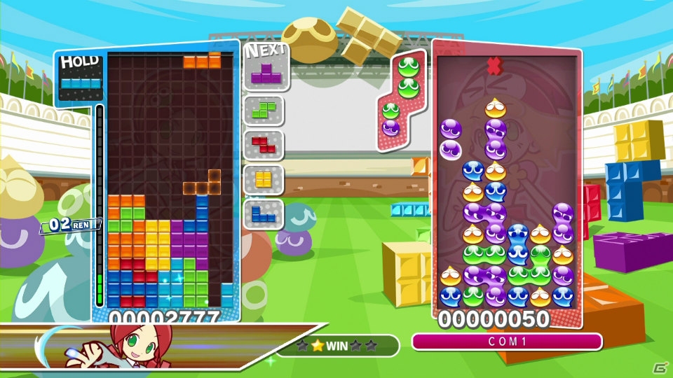 PS3/PS Vita/Wii U/3DS『ぷよぷよテトリス』2つのゲームの楽しさを凝縮した対戦ルール「VS」と「スワップ」を紹介！の画像6