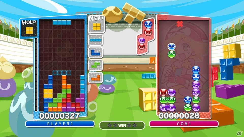 PS3/PS Vita/Wii U/3DS『ぷよぷよテトリス』2つのゲームの楽しさを凝縮した対戦ルール「VS」と「スワップ」を紹介！の画像8