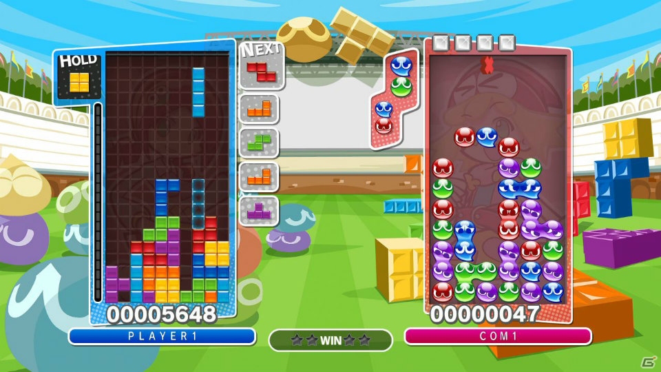 PS3/PS Vita/Wii U/3DS『ぷよぷよテトリス』2つのゲームの楽しさを凝縮した対戦ルール「VS」と「スワップ」を紹介！の画像9