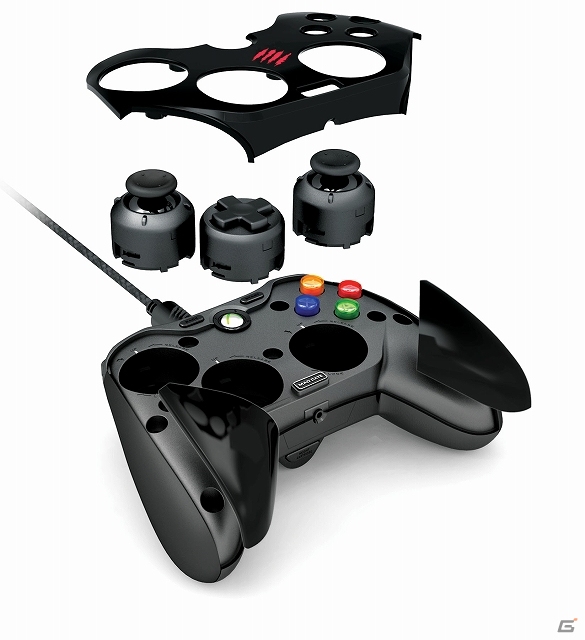 アナログスティックや方向パッドの配置をカスタマイズできるUSB接続ゲームパッド「Pro Controller for Xbox 360/PC」が3色展開で12月19日に発売の画像7