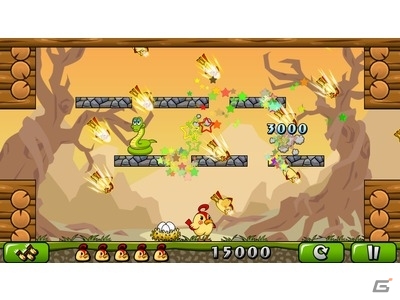 パズル×鳥アクションゲーム「突撃！マイティバード」がiOS/Android向けに配信―タマゴをねらうワルい動物たちに突撃だの画像1