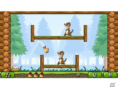 パズル×鳥アクションゲーム「突撃！マイティバード」がiOS/Android向けに配信―タマゴをねらうワルい動物たちに突撃だの画像4