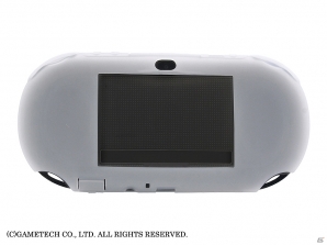 柔らかなシリコン素材がボタン部分まで優しく守る新型PS Vita本体(PCH-2000)用「シリコンプロテクタV」ピンク/ブルーの2色が発売の画像6