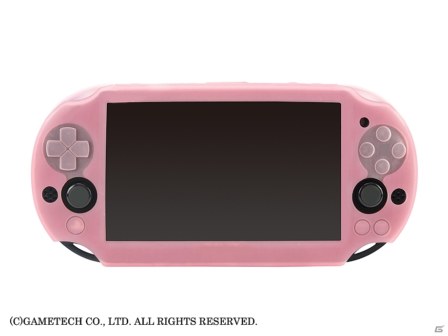 柔らかなシリコン素材がボタン部分まで優しく守る新型PS Vita本体(PCH-2000)用「シリコンプロテクタV」ピンク/ブルーの2色が発売の画像14