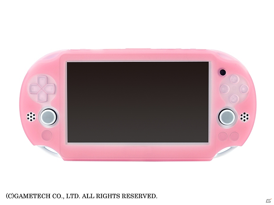 柔らかなシリコン素材がボタン部分まで優しく守る新型PS Vita本体(PCH-2000)用「シリコンプロテクタV」ピンク/ブルーの2色が発売の画像16