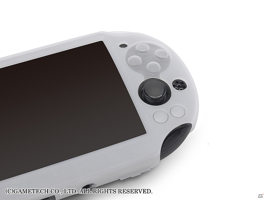 柔らかなシリコン素材がボタン部分まで優しく守る新型PS Vita本体(PCH-2000)用「シリコンプロテクタV」ピンク/ブルーの2色が発売の画像9