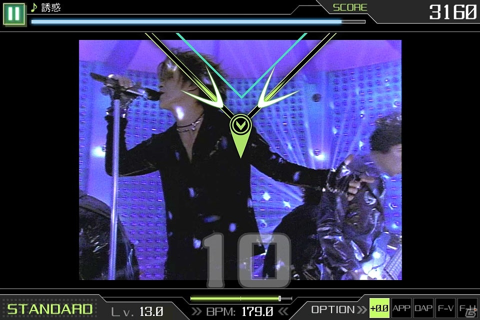 iOS「CROSS×BEATS」GLAYの新曲や人気曲のミュージックビデオを背景にプレイすることができるタイアップキャンペーンが本日より開始の画像8