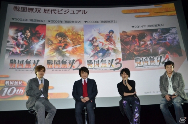 「戦国無双」10周年発表会で「戦国無双4」のアニメ化やスマートフォンで一騎当千アクションが楽しめる「戦国無双シュート」などの情報が公開にの画像28