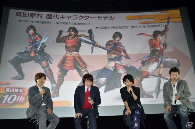 「戦国無双」10周年発表会で「戦国無双4」のアニメ化やスマートフォンで一騎当千アクションが楽しめる「戦国無双シュート」などの情報が公開にの画像29