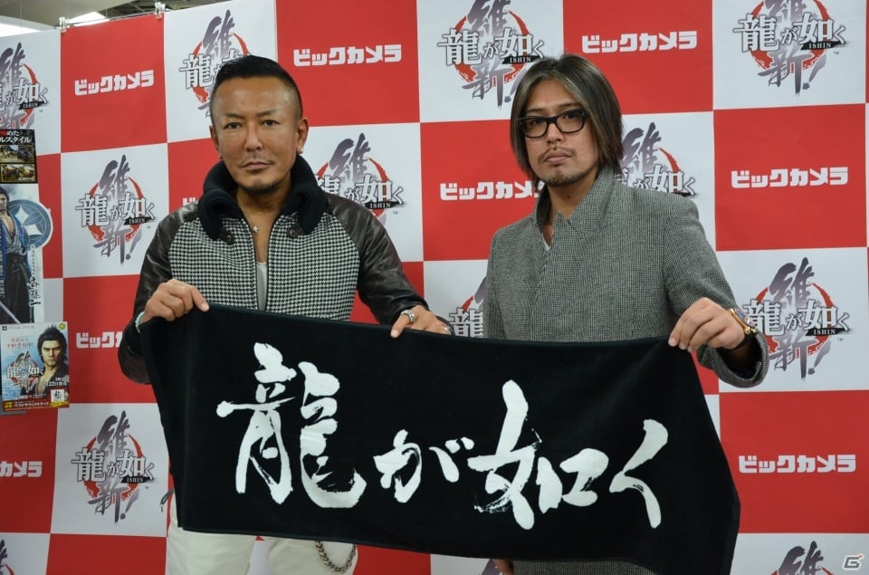 ついにスタートした「龍が如く 維新！」全国店頭体験会―東京会場の模様＆名越氏、横山氏のコメントを紹介の画像9