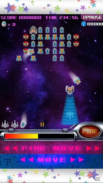 SFスペースコメディ「スペース★ダンディ」と名作ゲーム「ギャラガ」がまさかのコラボレーション！iOS/Android「スペース★ギャラガ」2014年に配信予定の画像3