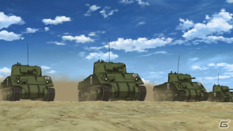 PS Vita「ガールズ＆パンツァー 戦車道、極めます！」3Dで表現された大洗町などのマップや操作戦車のモデルを紹介！の画像14