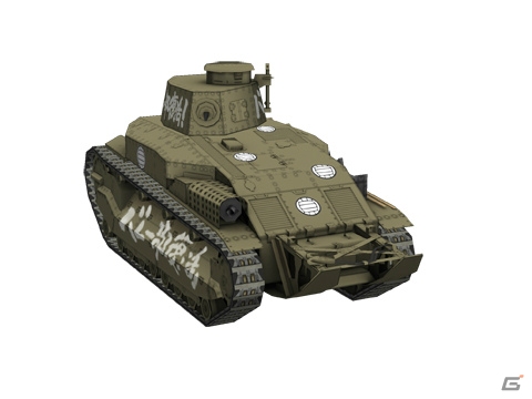 PS Vita「ガールズ＆パンツァー 戦車道、極めます！」3Dで表現された大洗町などのマップや操作戦車のモデルを紹介！の画像23
