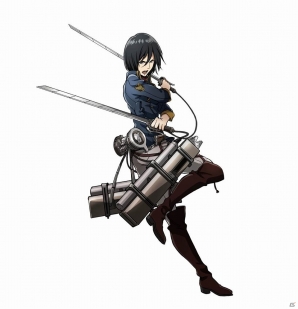 PC「進撃の巨人-反撃の翼- ONLINE」人類最強の兵士はどっちだ！「リヴァイ特集」「ミカサ特集」公開！WEB初公開の描き下ろしイラストなど新情報もの画像4