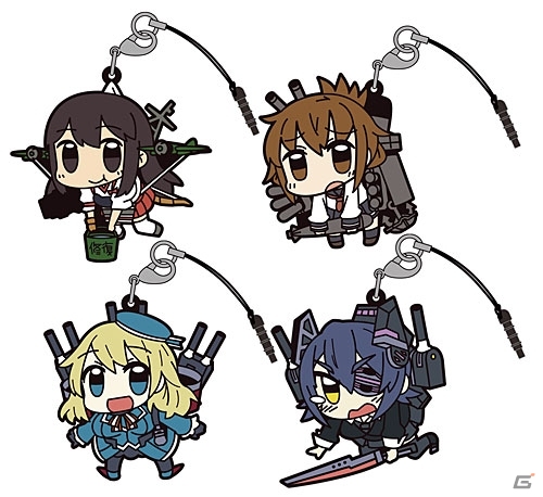 「艦隊これくしょん -艦これ-」ステッカー付きつままれストラップセットが数量限定で発売―コミックマーケット85でも販売決定！の画像3