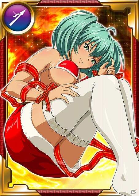 GREE/Mobage「一騎当千 バーストファイト」ミニスカ＆ビキニサンタ姿の闘士たちが出現するレイドイベント「胸キュンプレゼント大作戦♪」が開始の画像2