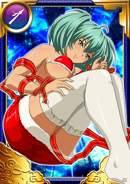 GREE/Mobage「一騎当千 バーストファイト」ミニスカ＆ビキニサンタ姿の闘士たちが出現するレイドイベント「胸キュンプレゼント大作戦♪」が開始の画像3