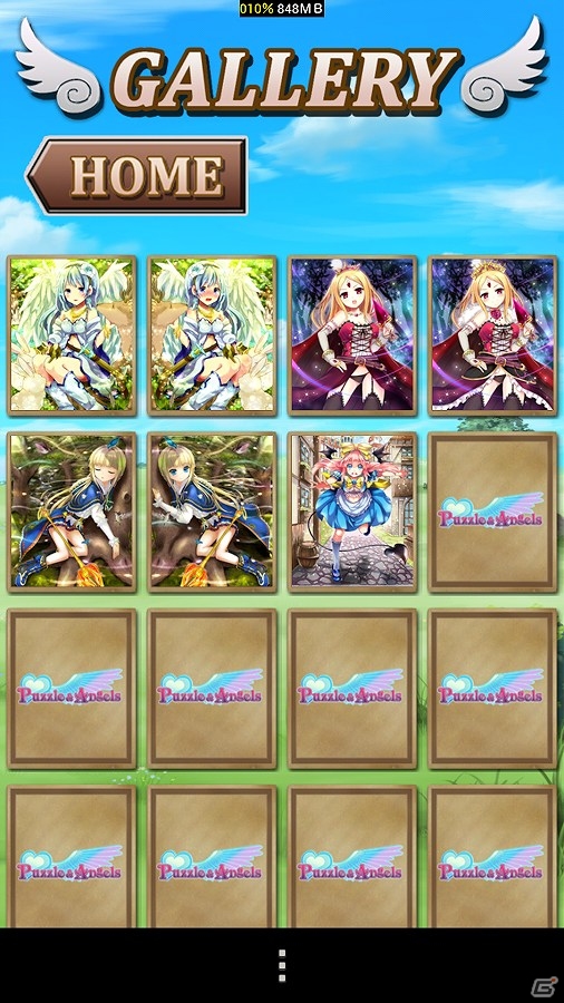 「エンジェルマスター」のカードをコレクションできるスピンオフ・パズルゲーム―Android「パズル ＆ エンジェルス」配信開始の画像1