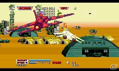 1987年に登場した体感ゲームが3DSで復活！「3D アフターバーナーII」が12月18日に配信決定の画像2