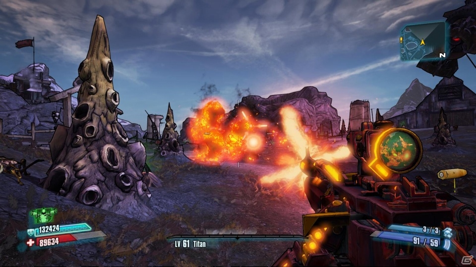 新キャラクターやボーナスエリアなどのDLCをセットにしたPS3/Xbox 360「ボーダーランズ2 ゲーム・オブ・ザ・イヤー・エディション」2014年1月16日に発売の画像4