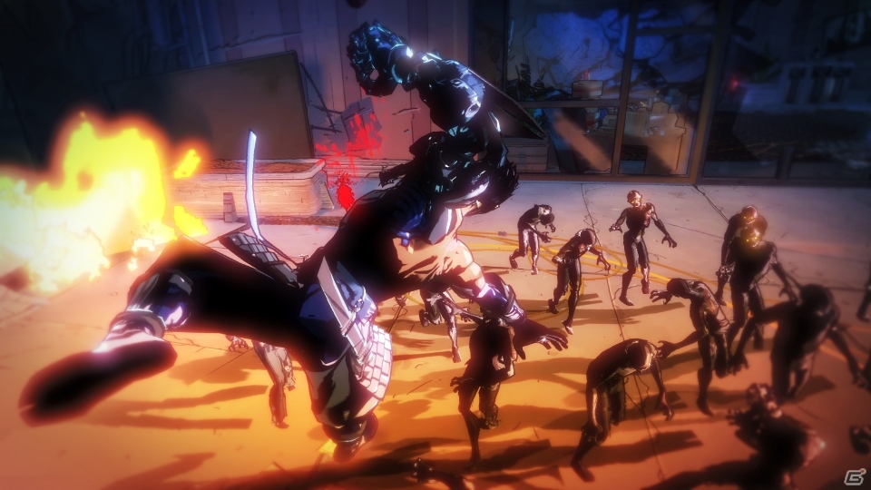 PS3/Xbox 360「YAIBA: NINJA GAIDEN Z」映画の予告編を彷彿とさせる最新映像が公開―カミカゼ・ヤイバの秘技「ブラッドラスト」の情報も！の画像6