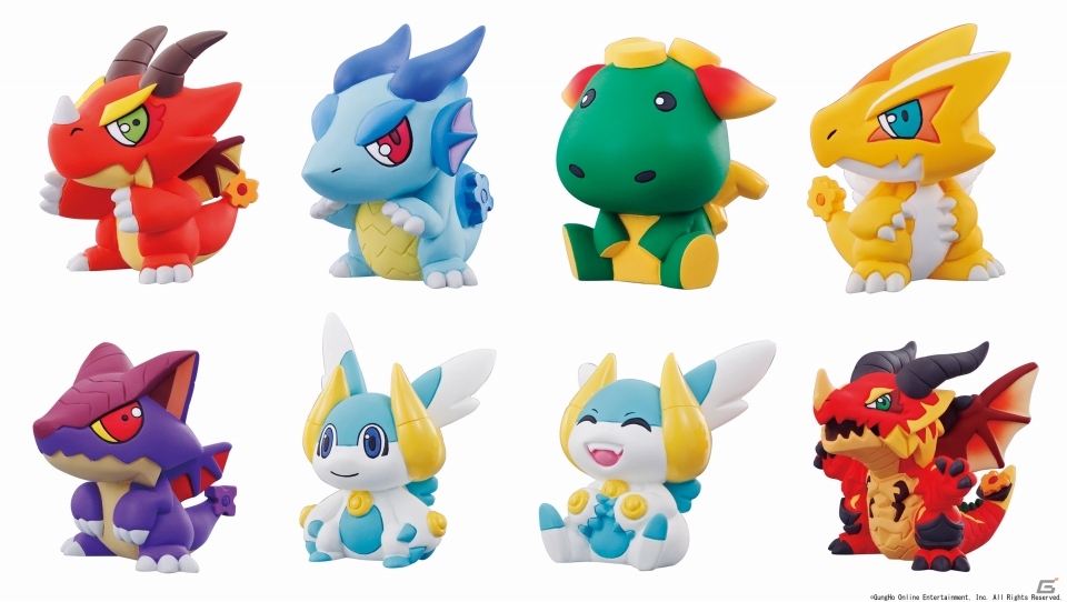 3DS「パズドラZ」のかわいいソフビ人形「パズドラメガシリーズ パズドラコレクション パズドラZ」が2014年3月に発売の画像1