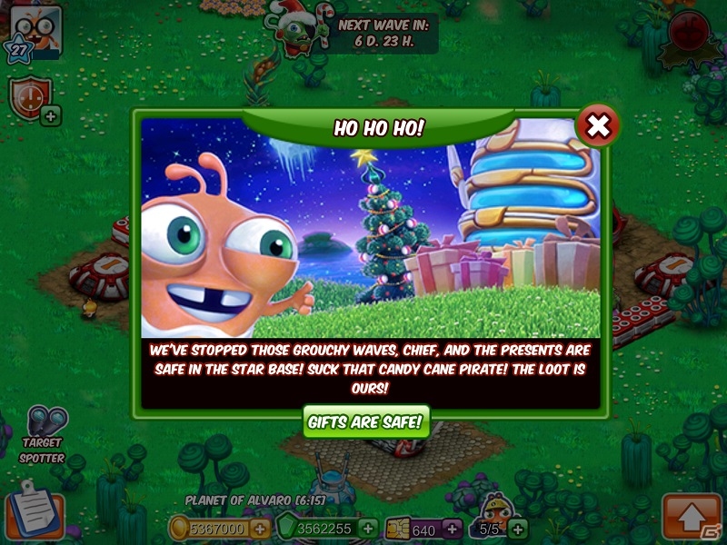 スパラゴンにクリスマスプレゼントを盗まれた！？iOS「ギャラクシー ライフ: ポケット アドベンチャー」クリスマスイベントが開催の画像2