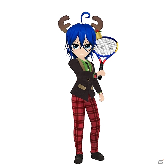 iOS/Android「スマッシュ☆テニス ラブショット！！」サキやシュウのクリスマス衣装が登場―サンタやトナカイの格好で今の季節を楽しもう！の画像2