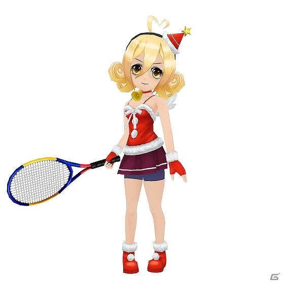 iOS/Android「スマッシュ☆テニス ラブショット！！」サキやシュウのクリスマス衣装が登場―サンタやトナカイの格好で今の季節を楽しもう！の画像3