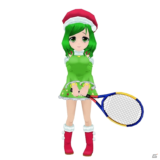 iOS/Android「スマッシュ☆テニス ラブショット！！」サキやシュウのクリスマス衣装が登場―サンタやトナカイの格好で今の季節を楽しもう！の画像4