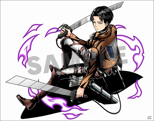 iOS/Android「ディバインゲート」×「進撃の巨人」コラボが12月20日より実施決定―エレン、リヴァイ、ミカサに加え「超大型巨人」も出現！の画像3