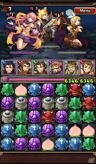 iOS/Android「三国志パズル大戦」に特別ボイスを携えた「初音ミク」らが登場―「バーチャル・シンガーコラボレーション」がスタートの画像3