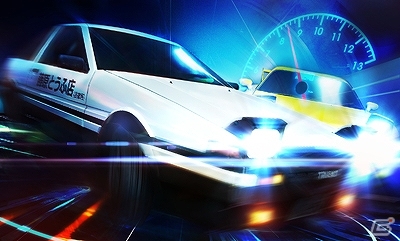 1対1の迫力あるドッグファイトレースバトルを体感せよ！3DS初となる基本無料タイトル「頭文字D パーフェクトシフト ONLINE」が今冬に配信予定の画像2