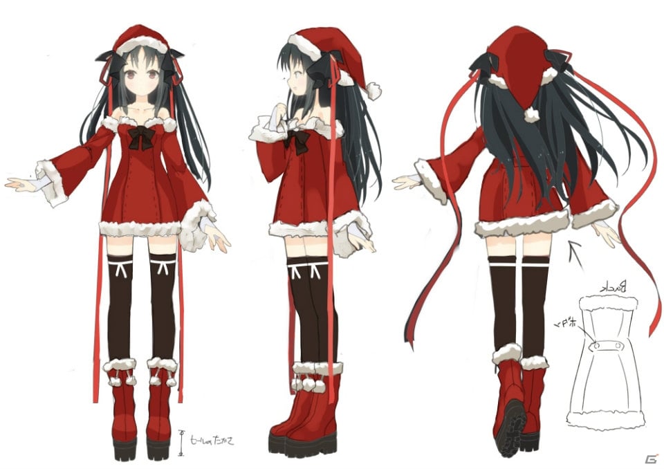 iOS/Android「機巧少女は傷つかない Facing “Burnt Red”」本日放送のニコ生で夜々役・原田ひとみさんが特別イベントステージに挑戦！クリスマス限定の夜々サンタも登場の画像2
