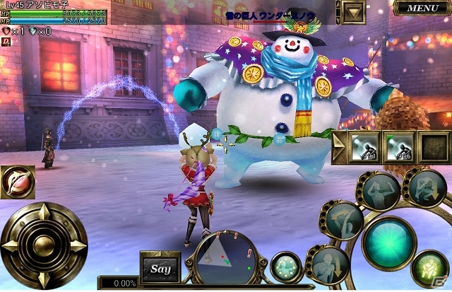 iOS/Android「オルクスオンライン」雪合戦が楽しめる「1th アニバーサリーイベント」が開催！ふわもこ系「ココンアバター」も登場の画像3