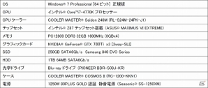 フェイス、NVIDIAのロゴが光る「特製」SLIブリッジを搭載したゲーマーのためのゲーミングパソコン「BATTLEBOX」6モデルが発売の画像4