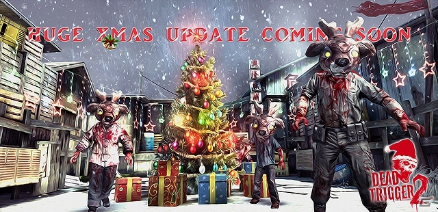 クリスマスはゾンビと共にパーティーナイト？iOS/Android「DEAD TRIGGER 2日本語版」大規模クリスマスアップデートが配信中の画像1