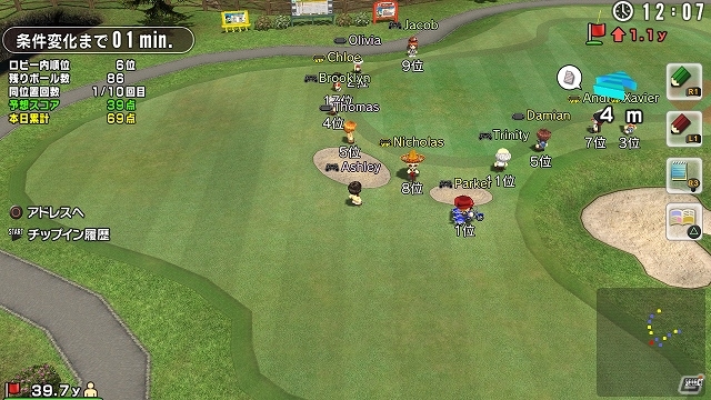 PS3/PS Vita「みんなのGOLF6」年末に盛り上がろう！「ロビー内チップインゴルフ」が登場！コラボキャラとして「トロ」＆「クロ」がゴルフに参戦の画像2