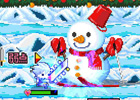 iOS/Android「LINE らんらん勇者」期間限定イベント「クリスマスダンジョン」開始！暴れ雪だるまを倒してなかまを救出しよう