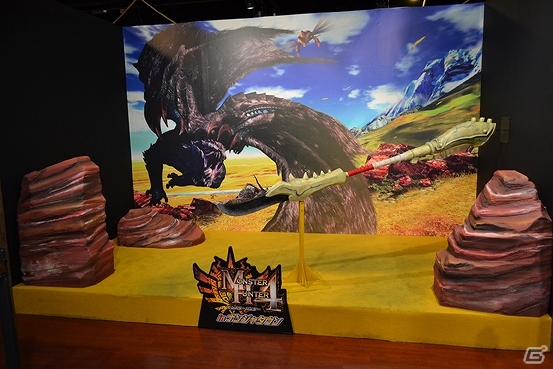 「モンスターハンター4 in ナンジャタウン」フォトスポットに「チャージアックス」が登場！ナンジャタウン限定オトモアイルー「ナジャミー」「モジャヴ」の特別配信もの画像12