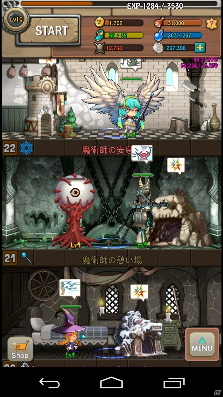 韓国で100万ダウンロードを突破したタワーディフェンスRPG「Tower of Odin」がMobageに登場の画像3