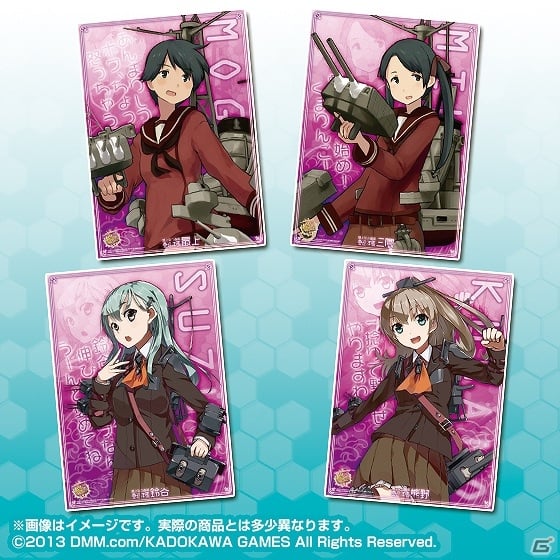 「艦隊これくしょん -艦これ-」人気の艦娘たちがA4サイズのクリア素材にデザインされたクリアポスターセットが発売決定の画像4