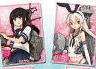 「艦隊これくしょん -艦これ-」人気の艦娘たちがA4サイズのクリア素材にデザインされたクリアポスターセットが発売決定