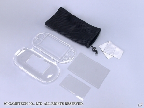 新型PS Vita本体用に新たな3アイテムが登場！「スターターセットV2：ハードタイプ」「クリスタルシェルV2」「ソフトバックガードV2」が発売開始の画像1
