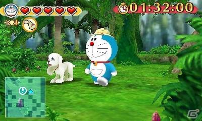 来春公開予定の映画の世界で大冒険アクション！3DS「ドラえもん 新・のび太の大魔境～ペコと5人の探検隊～」が2014年3月6日に発売決定の画像2